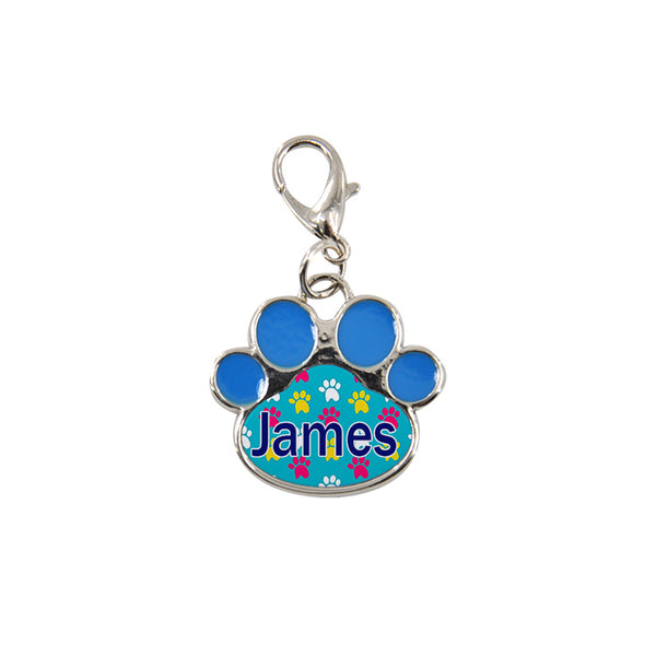 sublimation blank pet tag paw print