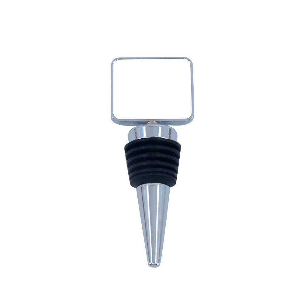 square wine bottle stopper sublimation blank 