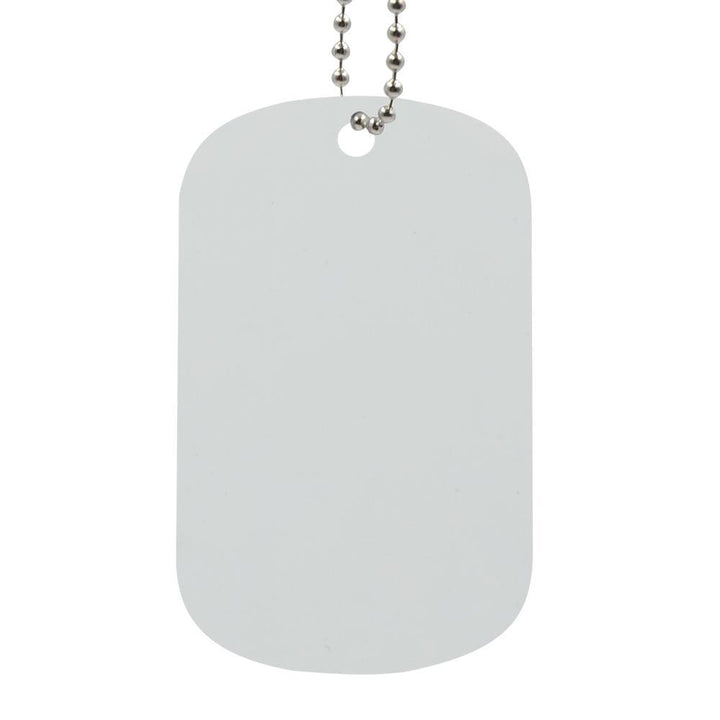 stainless steel sublimation blank dog tag