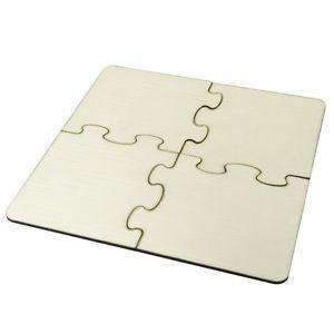 Sublimation Blank Square Cork back Jigsaw coasters – SubliBlanks Limited