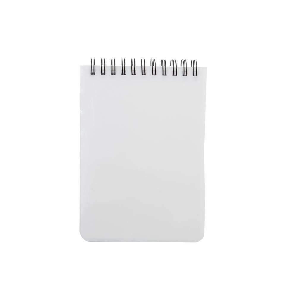Spiral Notepad with Plastic sublimation cover - A6 – SubliBlanks Limited