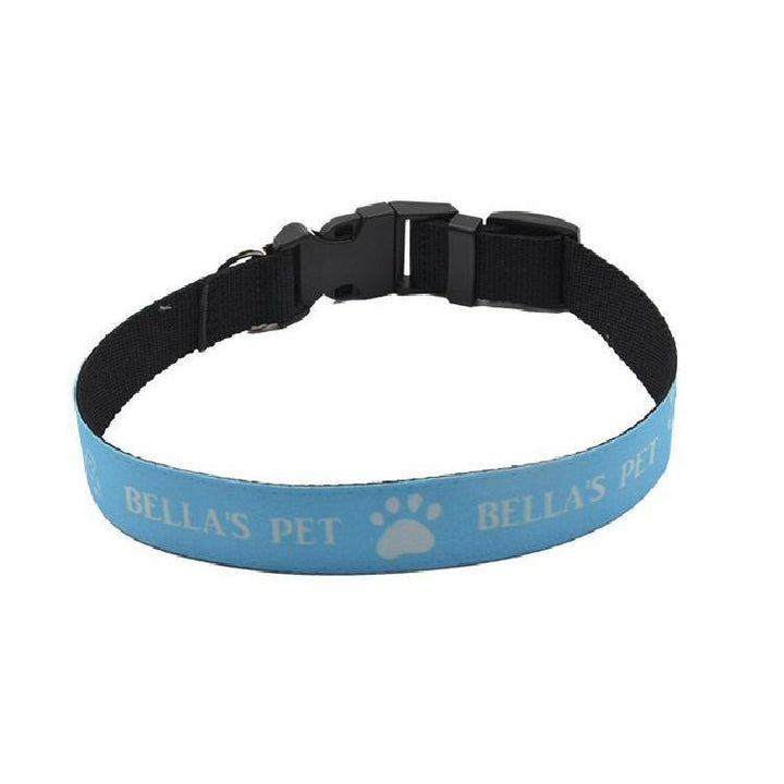 sublimation blank pet dog collar large