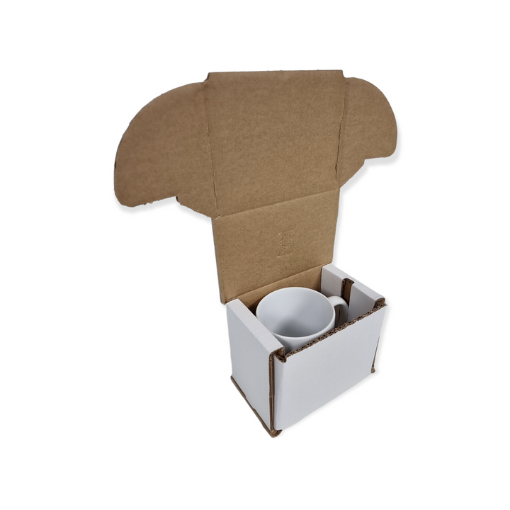 100 x Smash Proof Mug Shipping Gift Box - White Outer