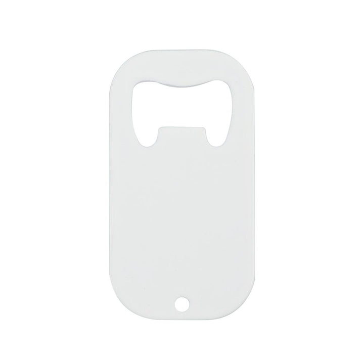 sublimation blank Stainless steel white bottle opener