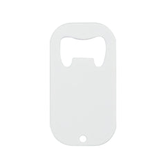 sublimation blank Stainless steel white bottle opener