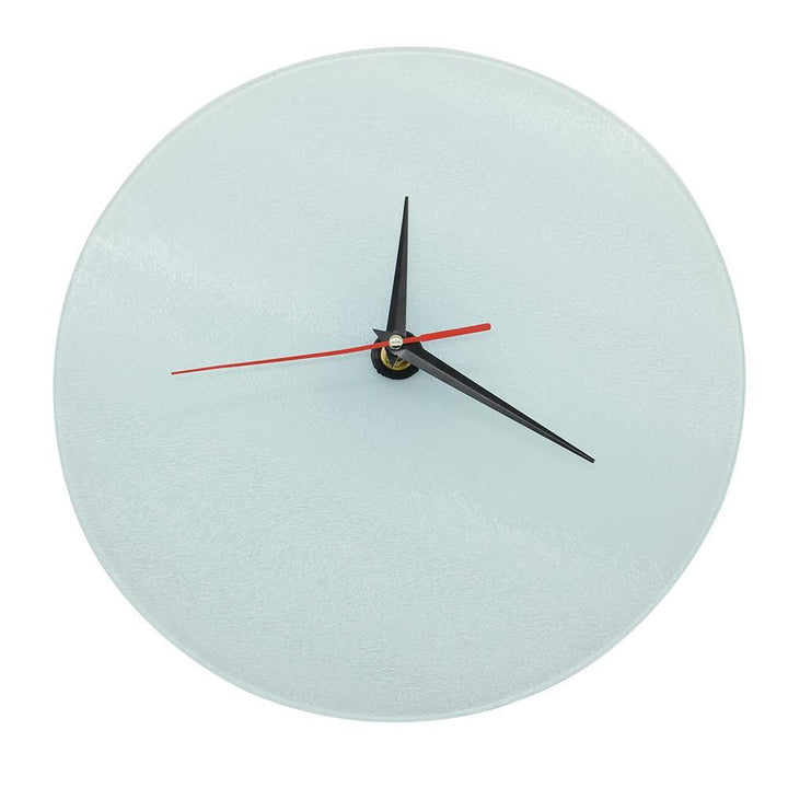 Clock - Glass - Round - 30cm Wall Clock