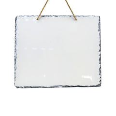 Hanging Photo Rock Slate 25cm x 30cm - Glossy