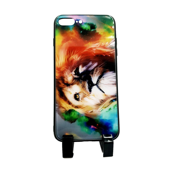 sublimation blank iphone 7 8 plus glass phone case 
