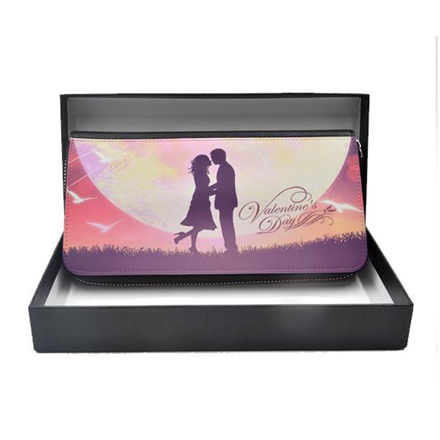sublimation blank large leather purse