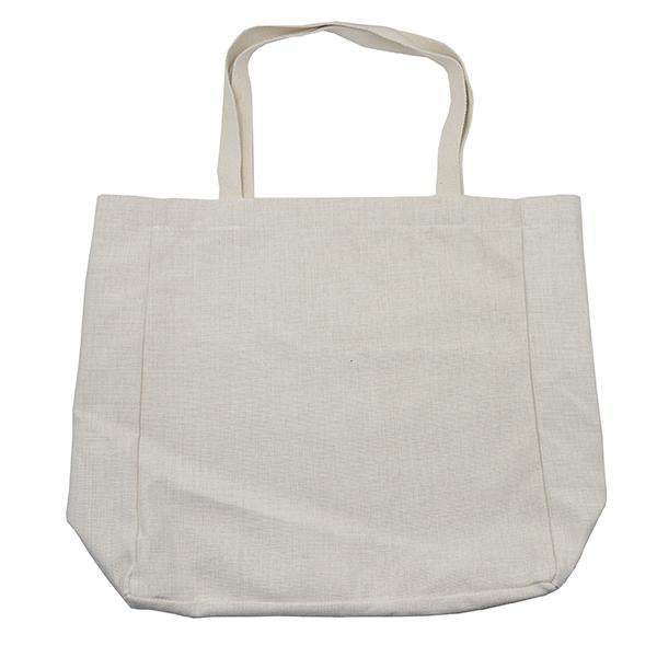 sublimation blank linen tote bag