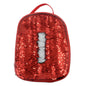 sublimation blank red sequin magic lunch bag