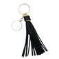 sublimation blank round tassel keyring 