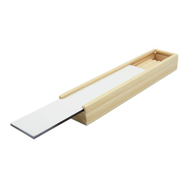 sublimation blank wooden pencil case