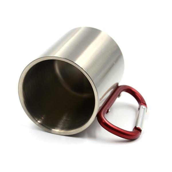 sublimation stainless steel mug with clip