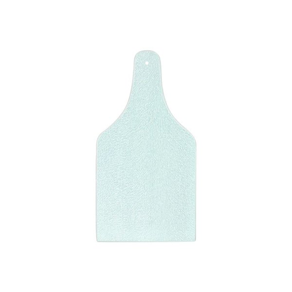 sublimation blank Toughened Glass Chopping Board - Bottle Shape - 36 x 19 cm - Chinchilla subliblanks