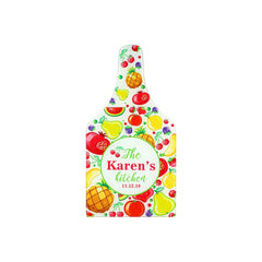 sublimation blank Toughened Glass Chopping Board - Bottle Shape - 36 x 19 cm - Chinchilla subliblanks