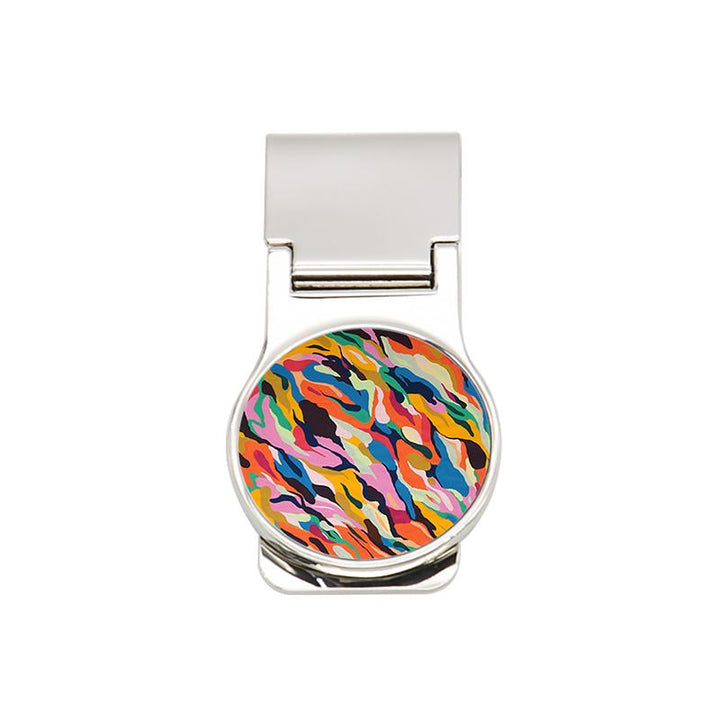 sublimation blank metal money clip round