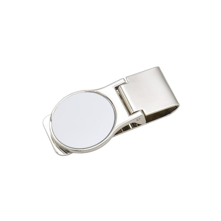 sublimation blank metal money clip round