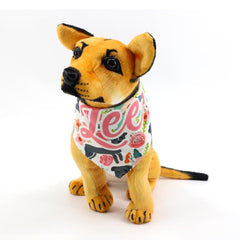 sublimation blank pet bandana white