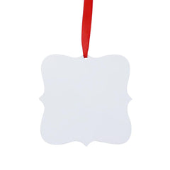 sublimation blank plastic square decoration