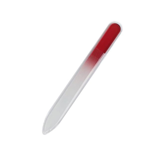 sublimation blank red glass nail file