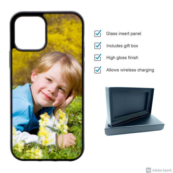 sublimation blank subliglass iphone 12 6.1 case