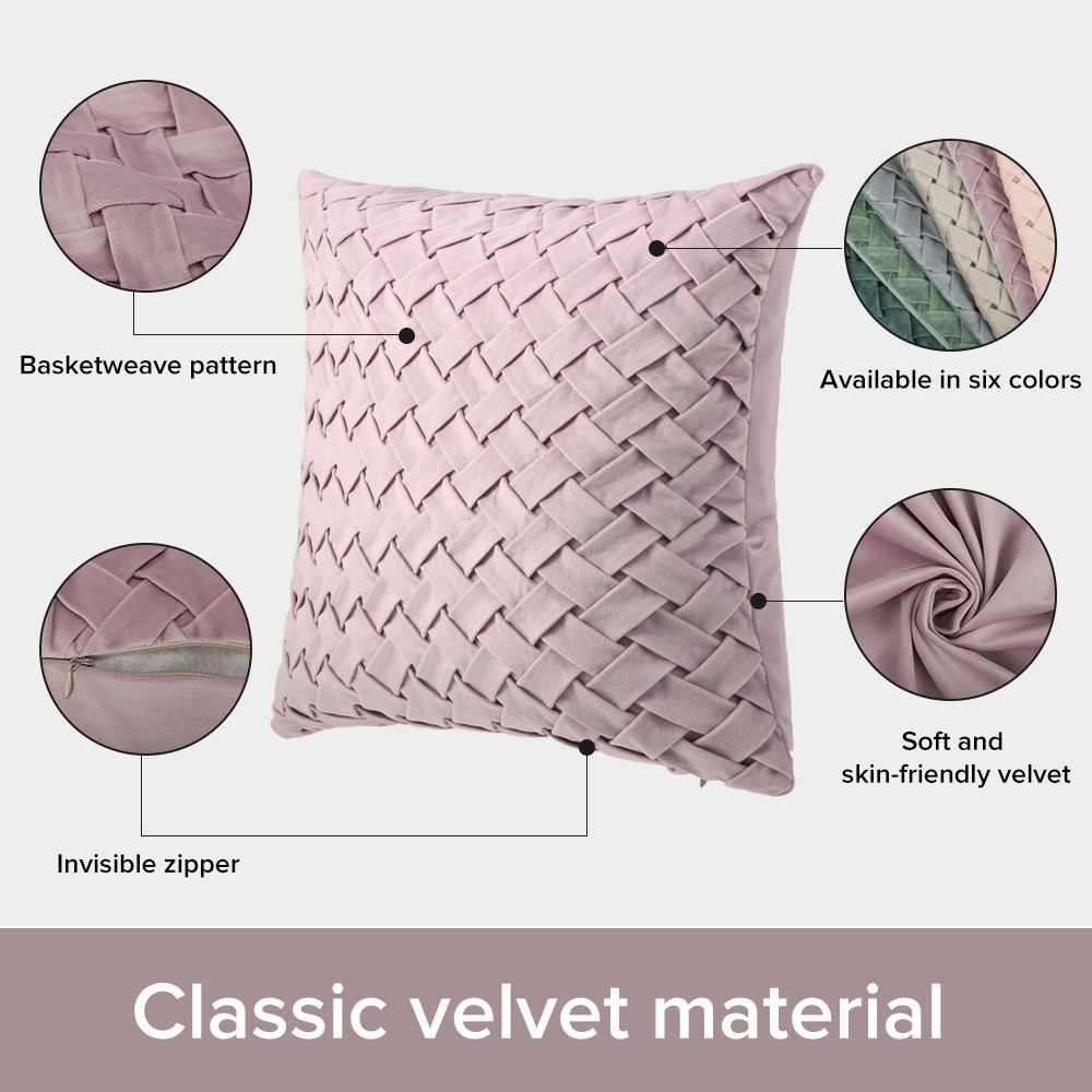sublimation blank velvet skin friendly cushion pillow cover