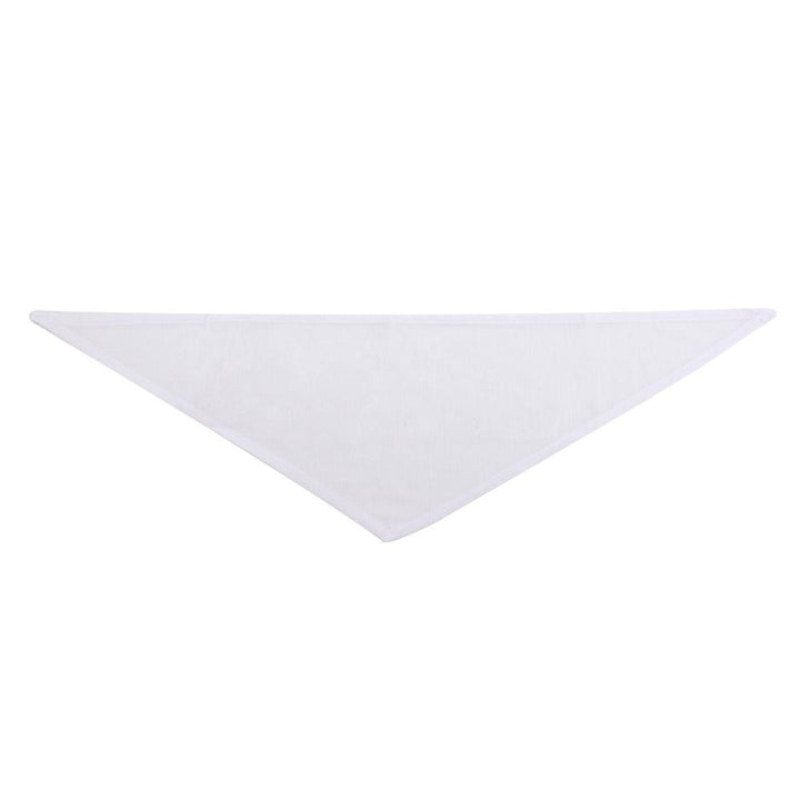 sublimation blank pet bandana white